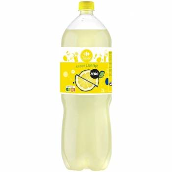 Refresco sabor limón Zero Carrefour Classic' botella 2 l.