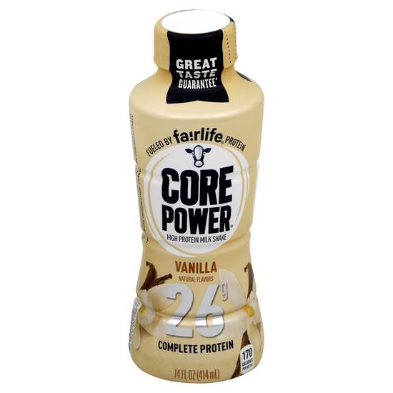 Core Power Protein Milk Shake (14 fl oz) (vanilla)