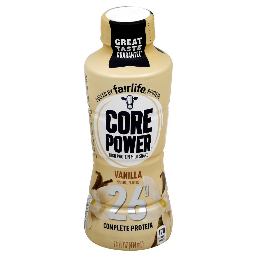 Core Power Protein Milk Shake, Vanilla (14 fl oz)