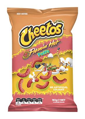 Cheetos Flaming Hot Chips 80g