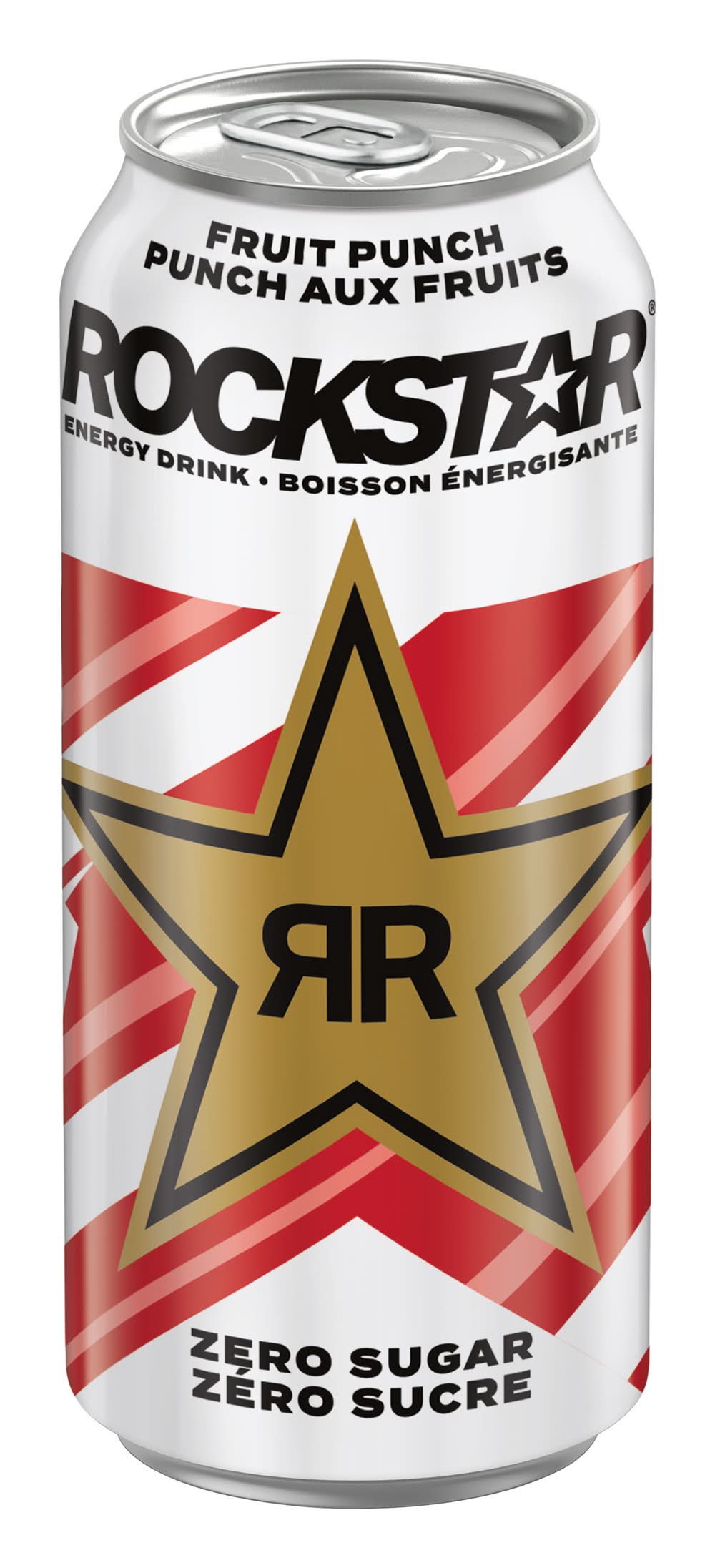 Rockstar Zero Sugar Energy Drink, Fruit Punch (473 ml)