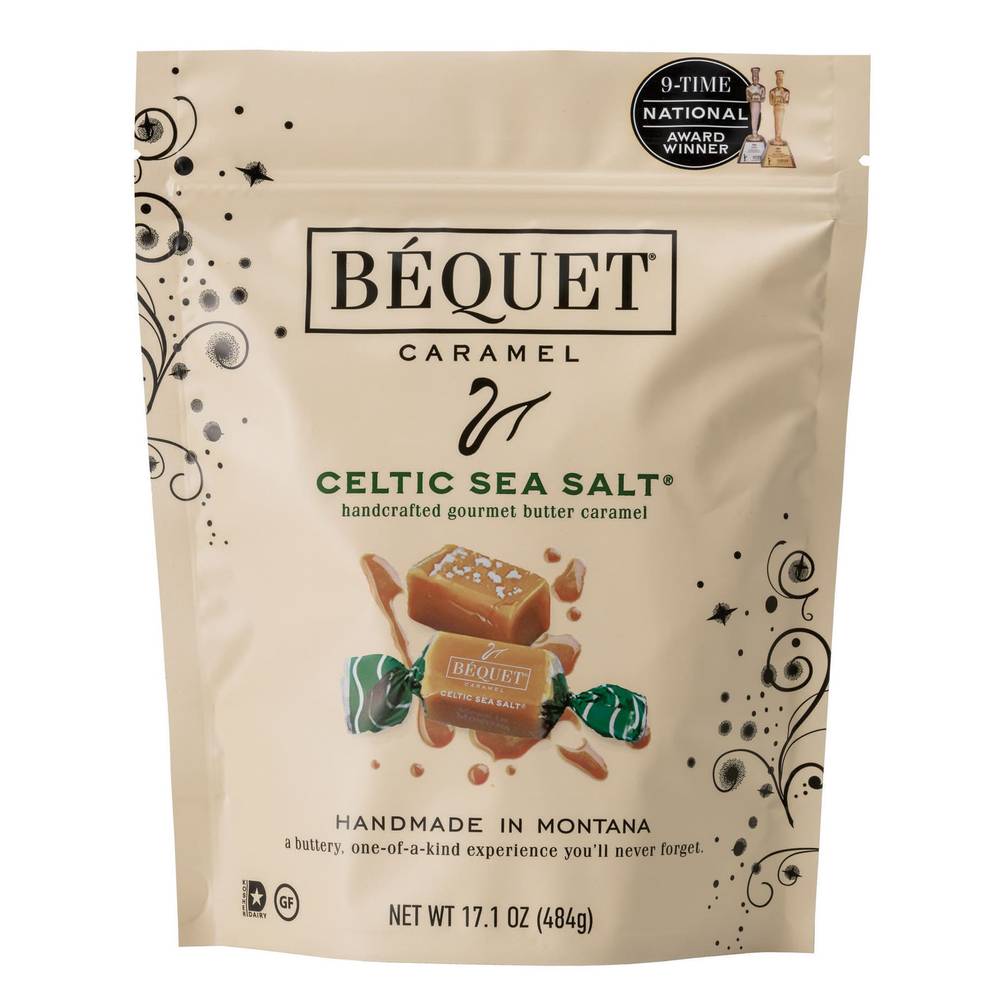 Bequet Caramel, Celtic Sea Salt, 17.1 oz
