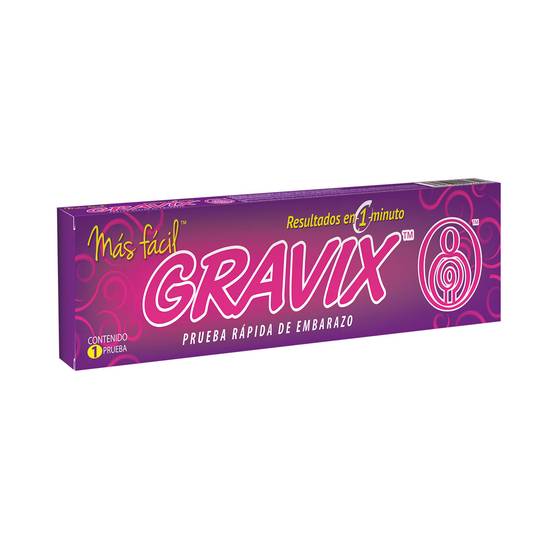 Gravix prueba de embarazo  (1 pieza)