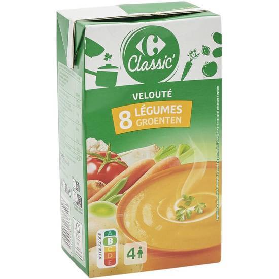 Carrefour Classic' - Soupe velouté 8 Légumes