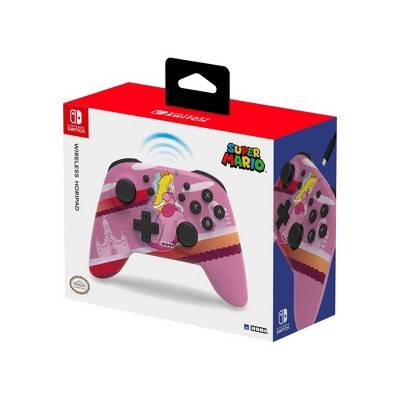 Horipad Wireless Gaming Controller for Nintendo Switch - Peach