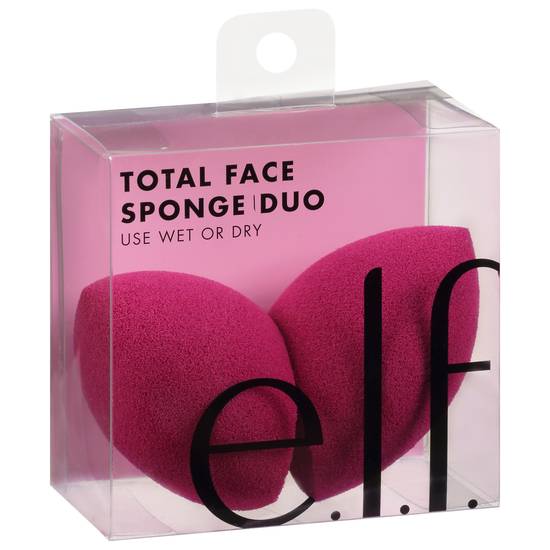 E.l.f. Total Face Sponge Duo ( 2 ct)