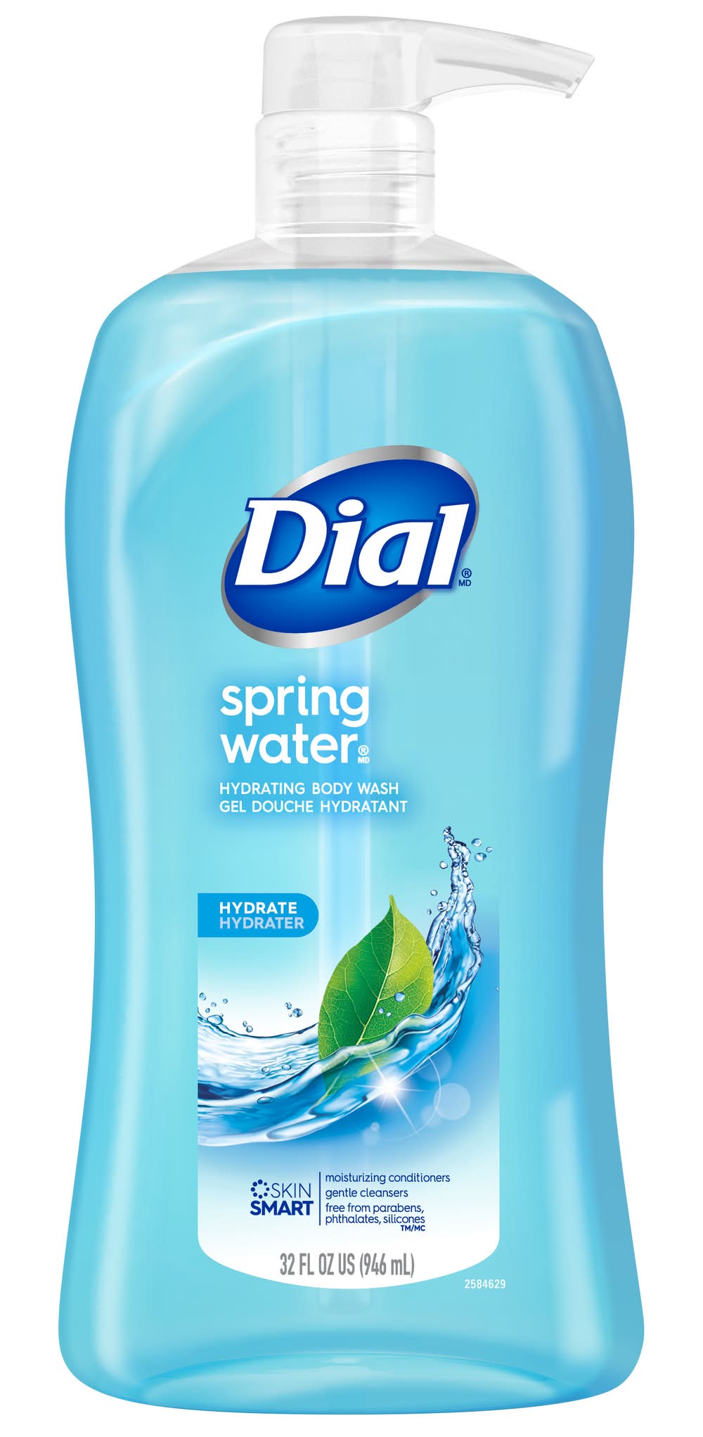 Dial Spring Water Hydrating Body Wash (32 fl oz)