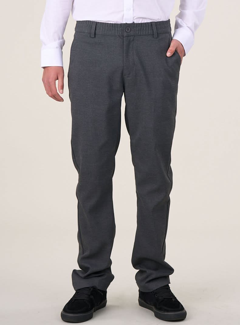 Polemic · Pantalón escolar slim fit - Talla 16 - Gris