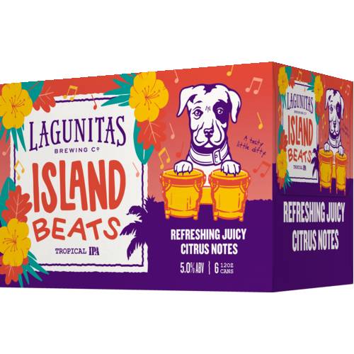 Lagunitas Island Beats Tropical IPA 6 Pack Cans