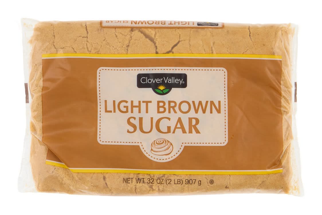 Clover Valley Light Brown Sugar 2 Lb