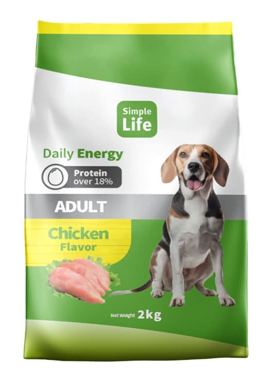 Simple Life 經典乾狗糧雞肉 (2 kg)
