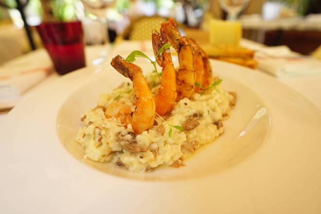 Risotto de Camarón y Setas