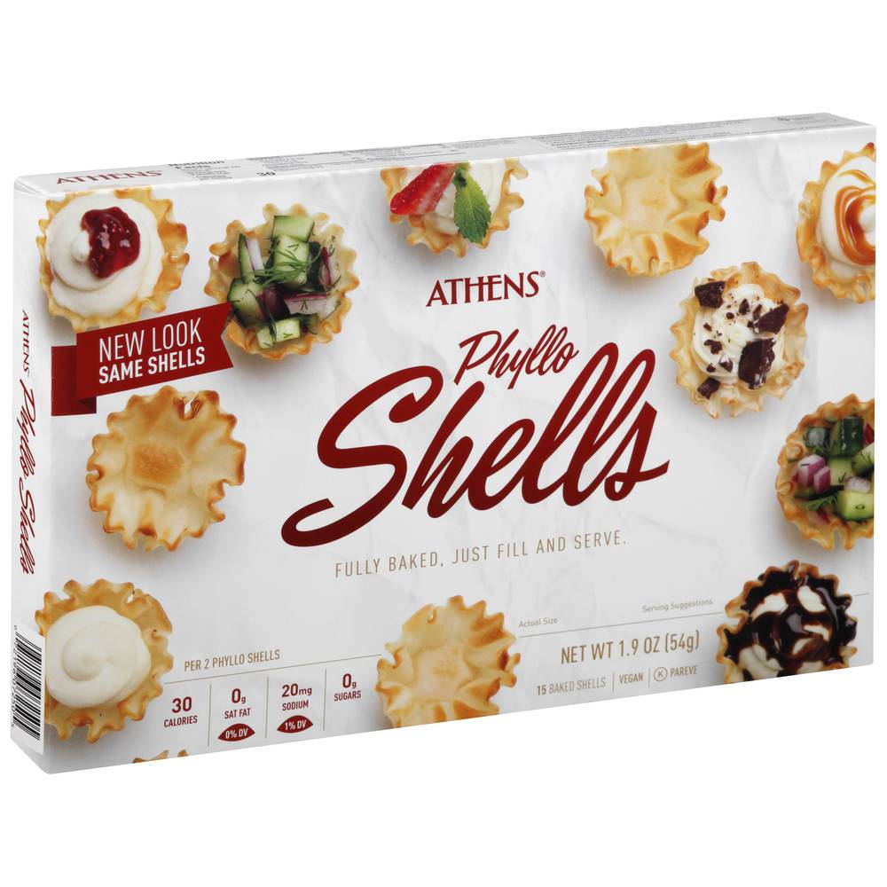 Athens Phyllo Baked Shells (1.9 oz)