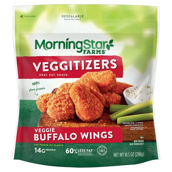 Morningstar Farms Veggitizers Buffalo Wings