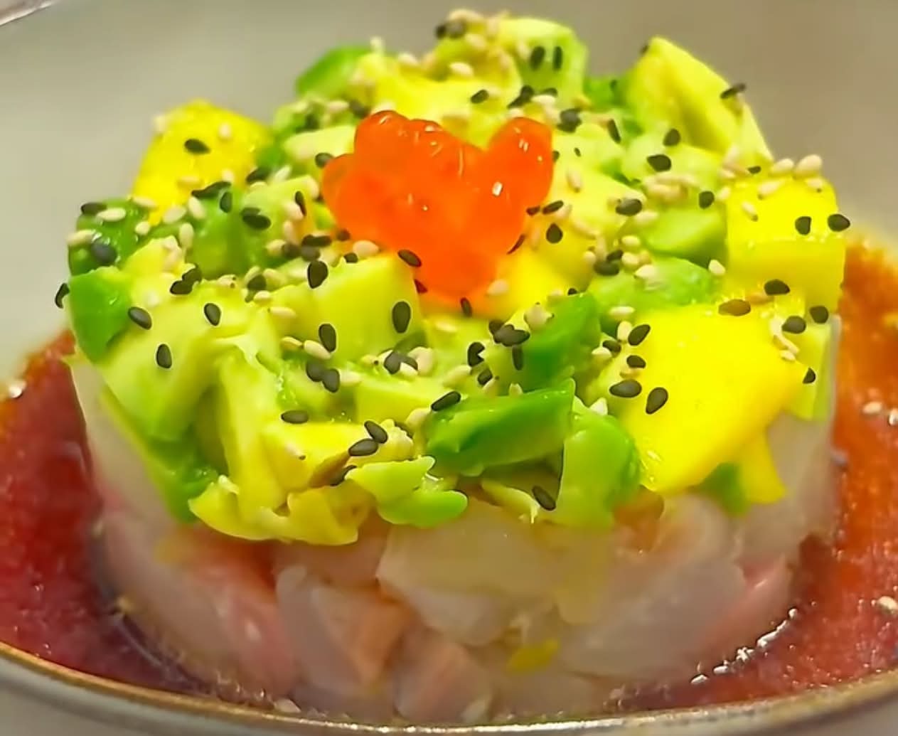 Tartare de dorade Royal, sauvage