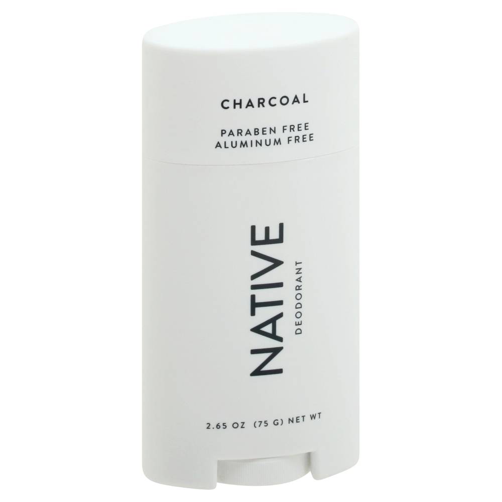 Native Paraben & Aluminum Free Charcoal Deodorant (2.65 oz)