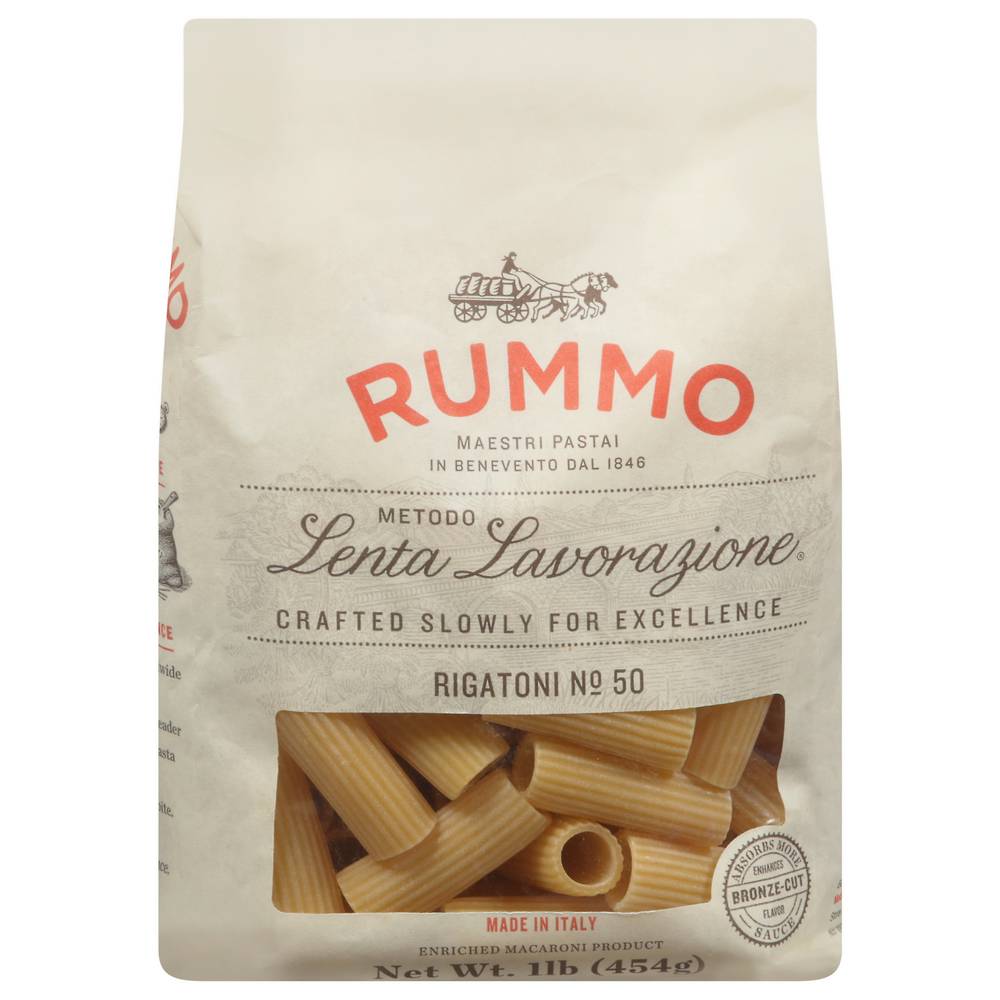 Rummo Italian Pasta Mezzi Rigatoni (1 lbs)