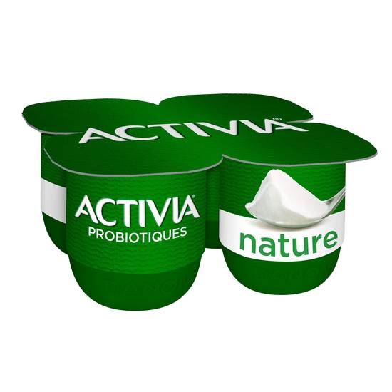 Activia - Yaourt nature bifidus (4 unités)