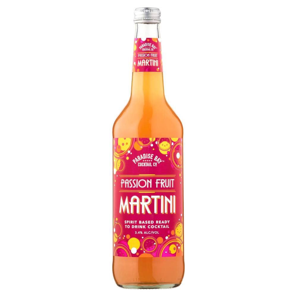 Paradise Bay Cocktail Co. Passion Fruit Martini Cocktail (700 ml)
