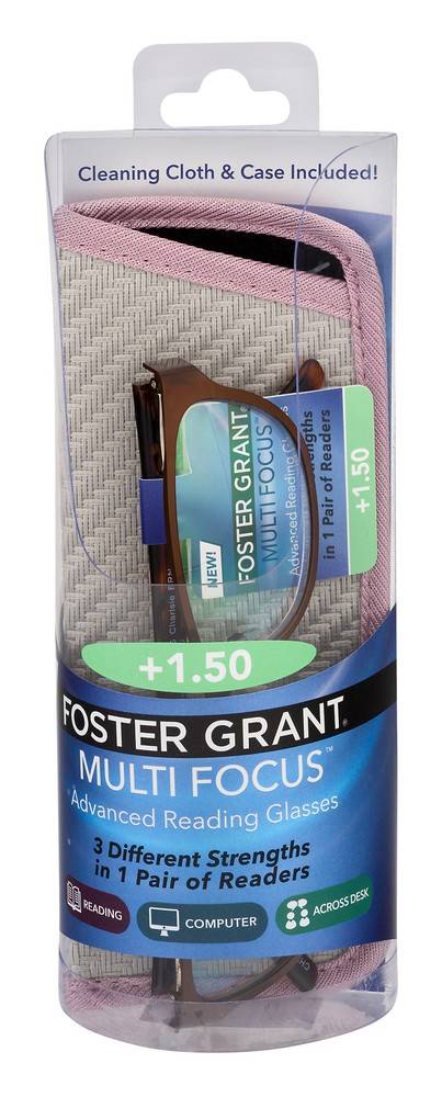 Foster Grant Multi Focus Advanced Glasses +1.50 (1 ct)