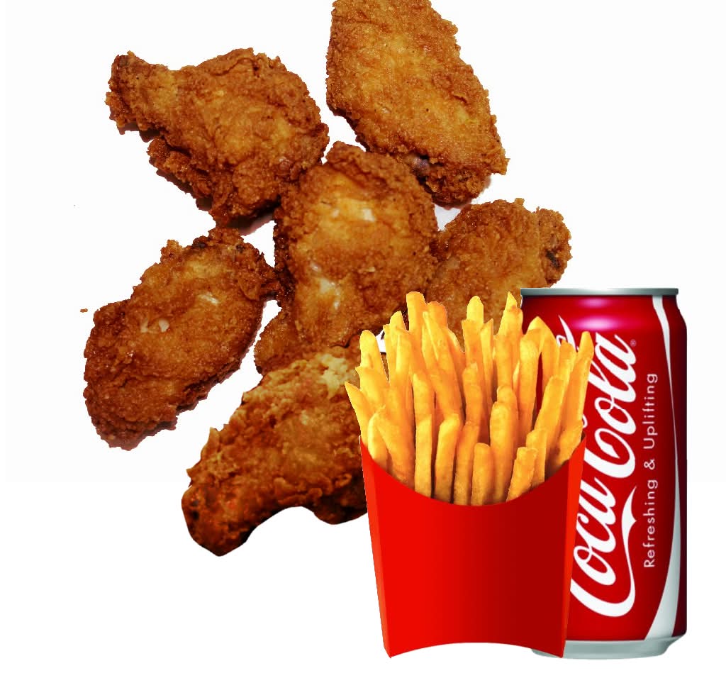 Menu hot wings