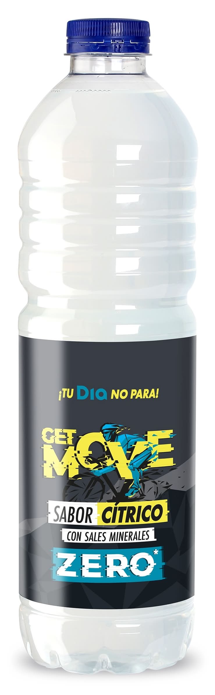 Bebida Refrescante Aromatizada Cítrico Zero Get Move De Dia Botella 1.5 L