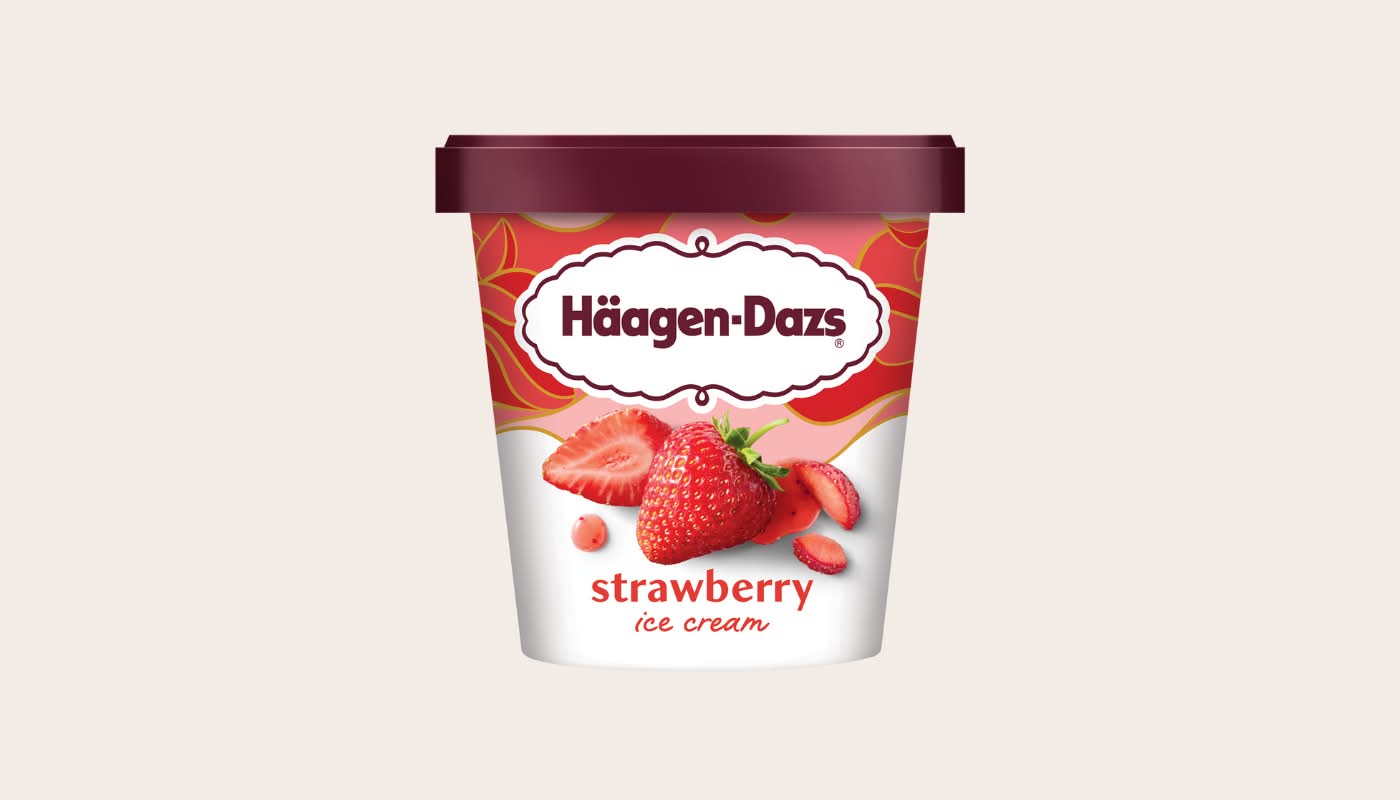 Haagen-Dazs Strawberry 14oz