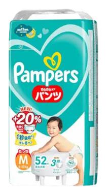 パンパースパンツ／スーパ－ジャンボＭたっち 52枚