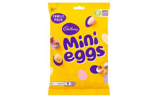Cadbury Mini Eggs Family Bag 296g