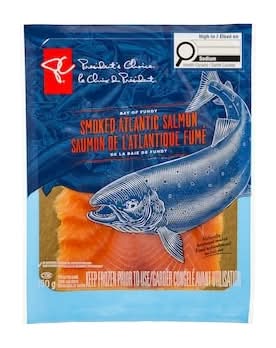 President's Choice Bay Of Fundy Sliced Smoked Atlantic Salmon 150.0 G