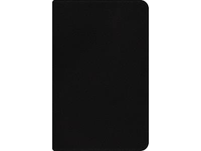 Blue Sky 2025 Weekly & Monthly Planner Portfolio With Faux Leather Cover, Black