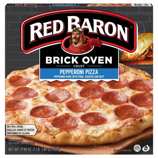 Red Baron Brick Oven Crust Pepperoni Pizza (17.9 oz)