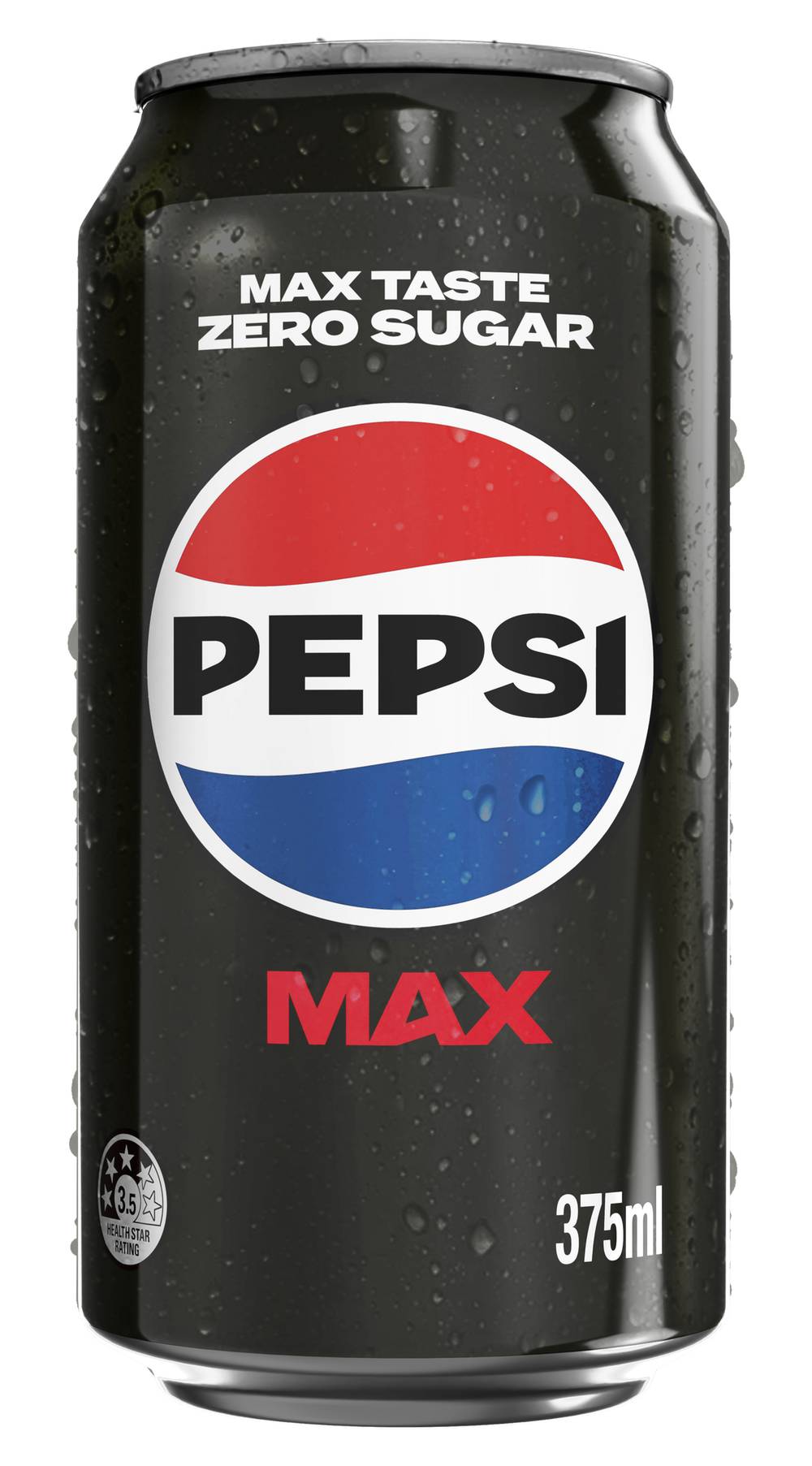 Pepsi Max No Sugar Cola Soft Drink (375mL)
