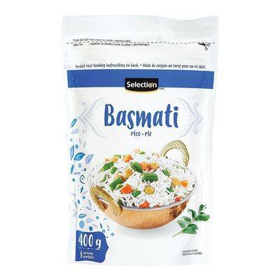 Selection riz basmati (400 g) - basmati rice (400 g)