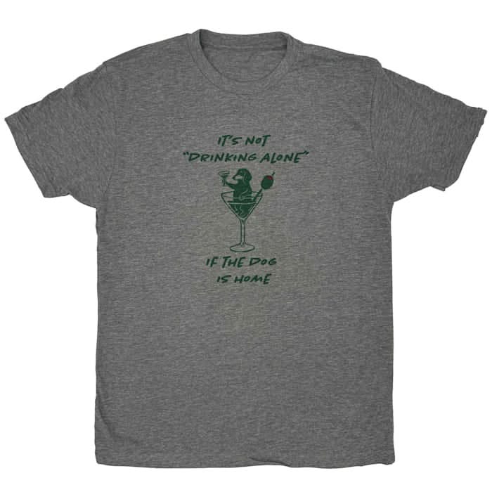 Zanden Drinking Alone Tee, Small