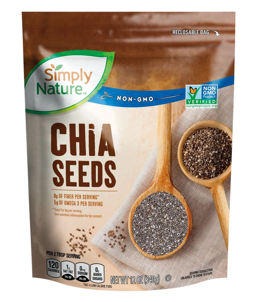Simply Nature Chia Seeds (12 oz)