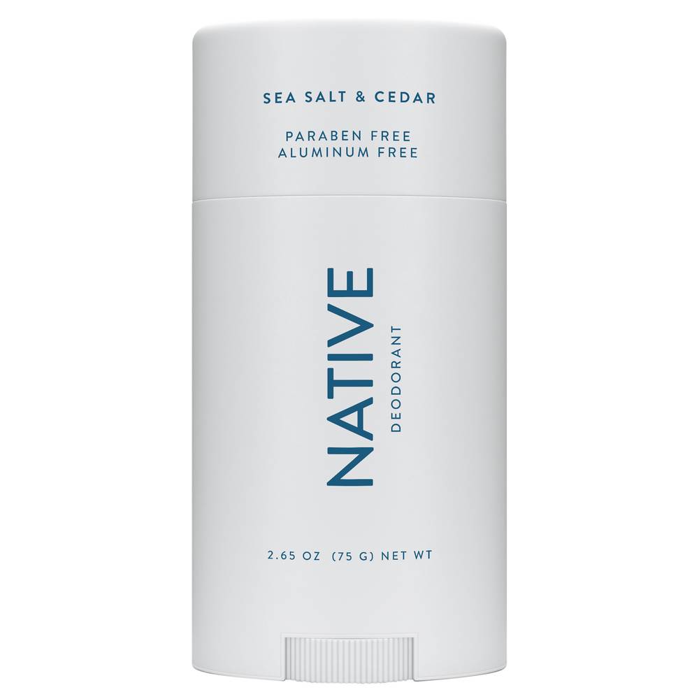 Native Deodorant, Sea Salt-Cedar (2.65 oz)