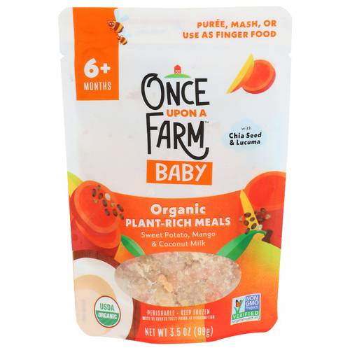 Once Upon a Farm Organic Plant-Rich Baby Meals
