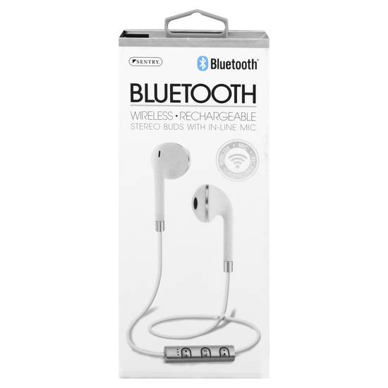 Sentry Bluetooth With In-Line Mic Stereo Buds