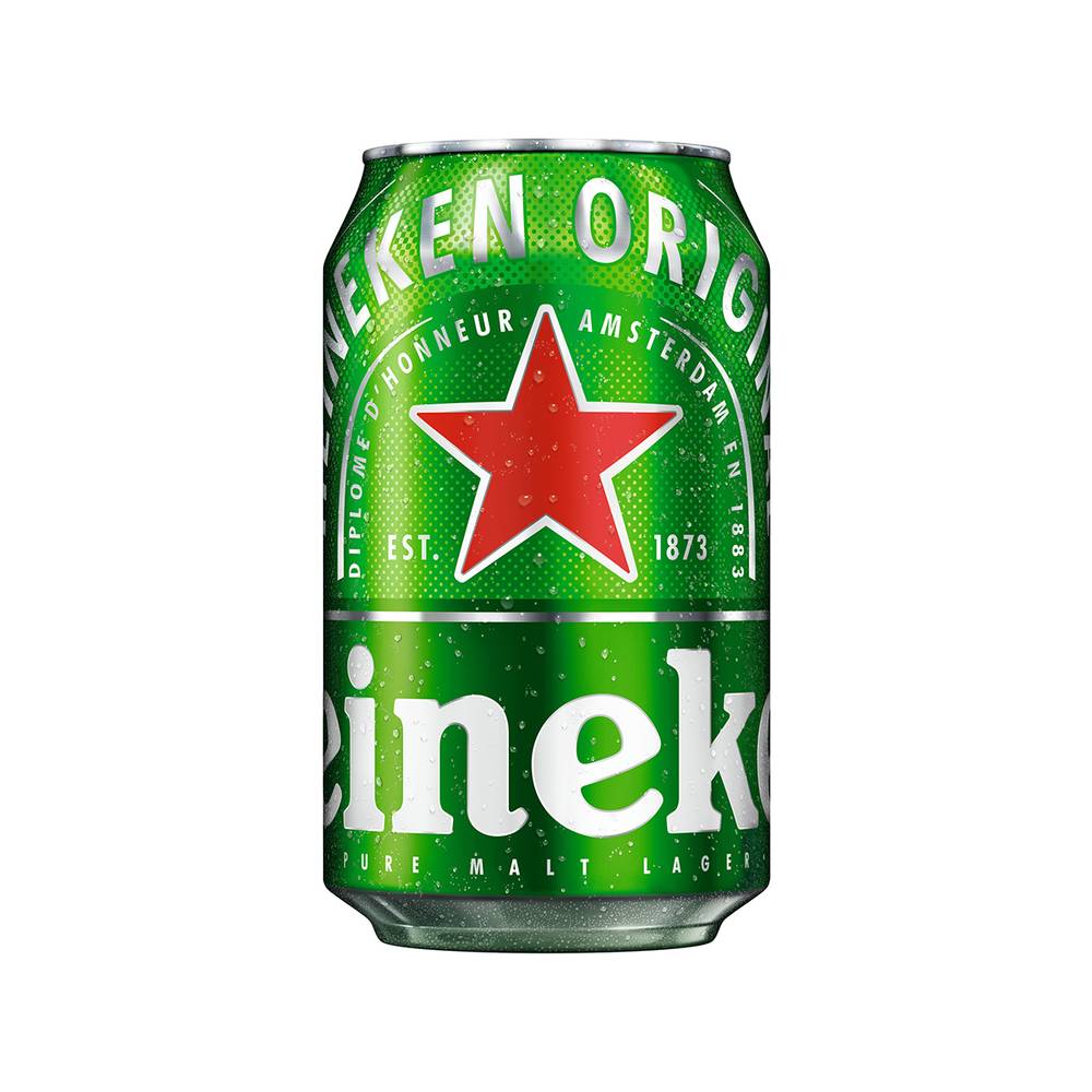 Cerveza Heineken lata 33 cl