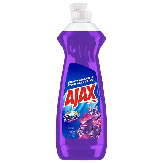 Ajax Liquid Dish Soap With Fabuloso Lavender Scent