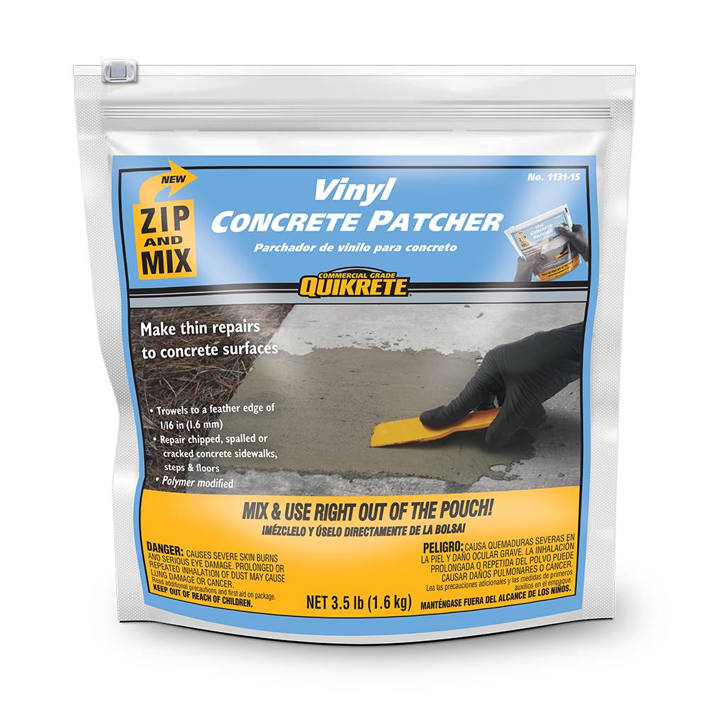 QUIKRETE Zip N Mix 3.5-lb Concrete Patch | 1131-15