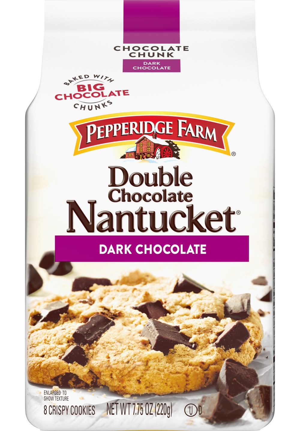 Nantucket Dark Chocolate Crispy Cookies (7.75 oz, 8 ct)
