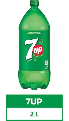 7Up boisson gazeuse - soft drink (2 l) (citron & lime)