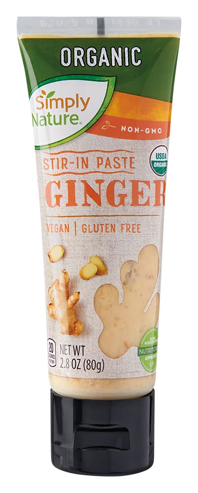Simply Nature Organic Stir in Paste Ginger (2.8 oz)