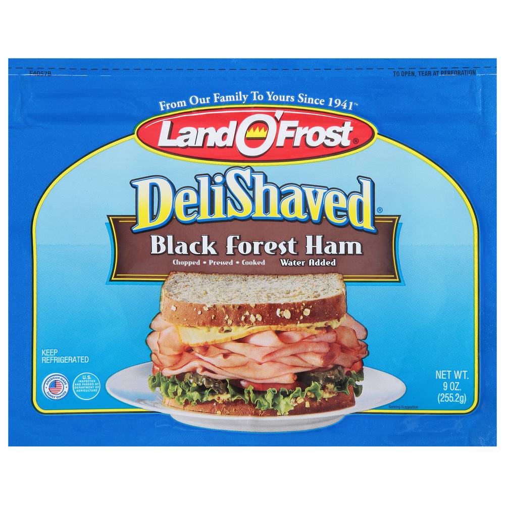 Land O' Frost Delishaved Black Forest Ham (9 oz)