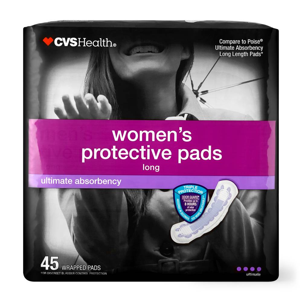 CVS Health Protective Pads Ultimate Absorbency, 45 CT