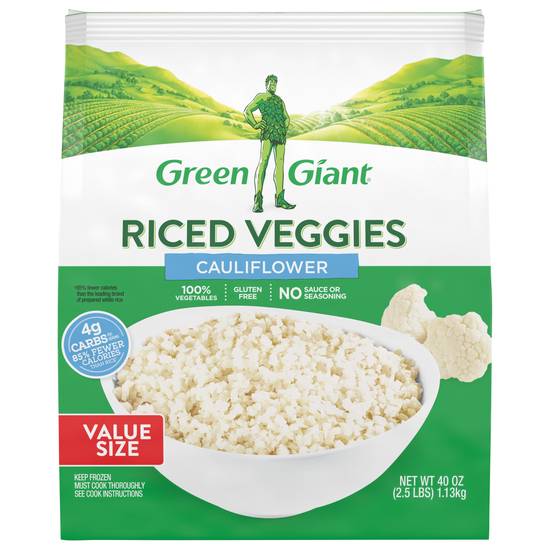 Green Giant Value Size Cauliflower Riced Veggies