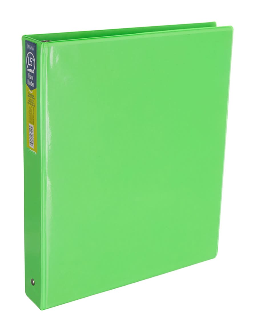 OfficeHub Durable View Binder, 1.5 in
