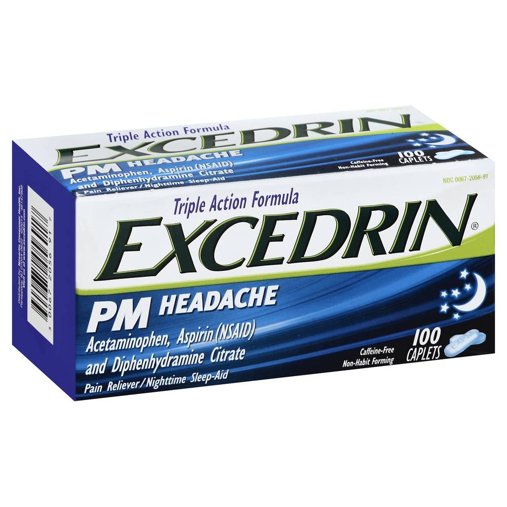 Excedrin Pain Reliever Nighttime Sleep-Aid (4 g)